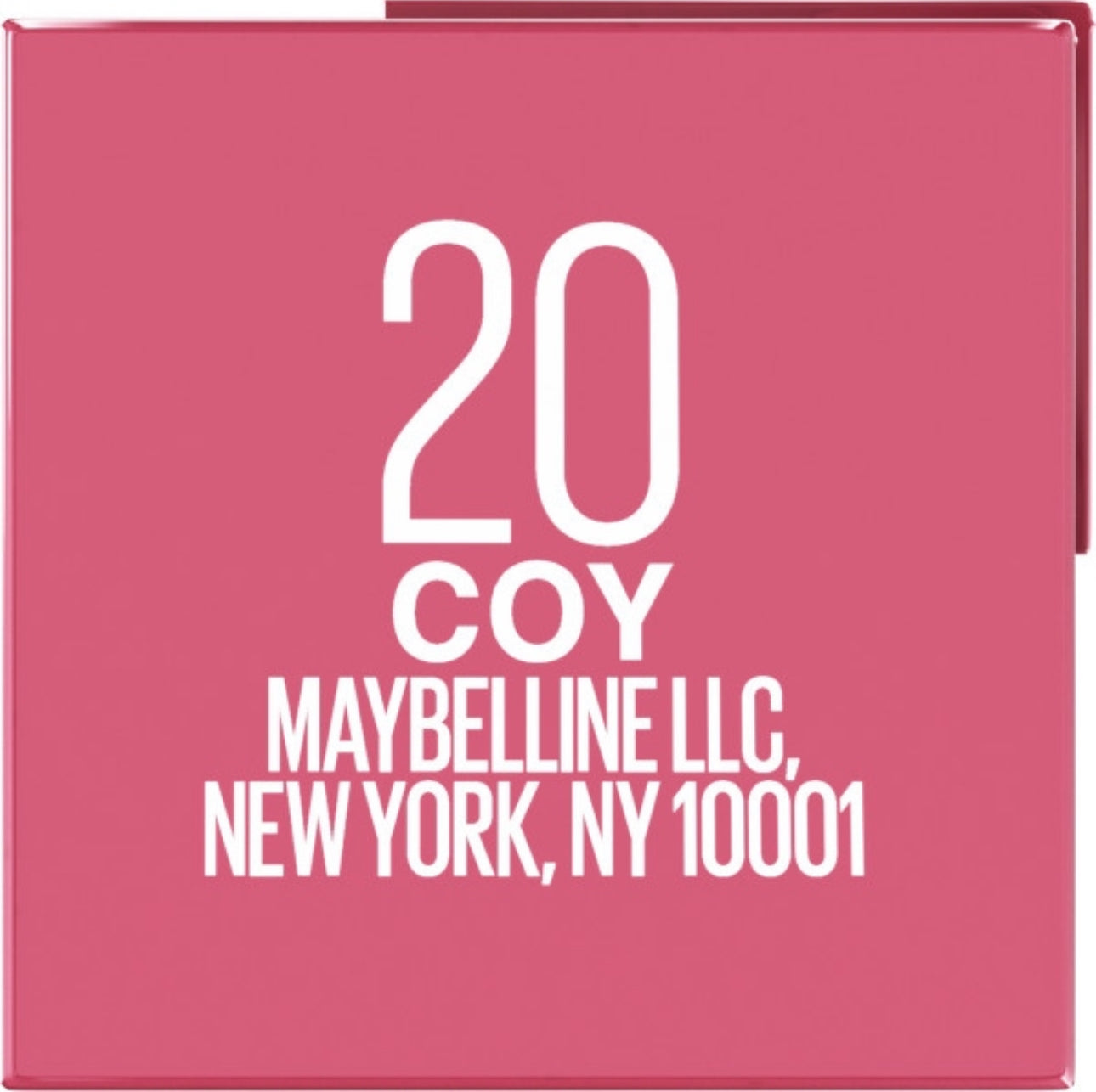 Maybelline Super Stay Vinyl Ink 20 Coy – Flytende leppestift, 4,2 ml, rosa nyanse. Langvarig formel med høy glans og intens farge. Beriket med vitamin E og aloe vera for fuktighet og komfort. Smitter ikke av og holder opptil 16 timer. Perfekt for en glansfull og feilfri look hele dagen!