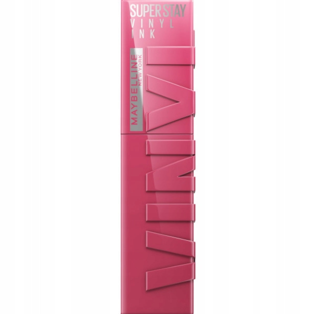 Maybelline Super Stay Vinyl Ink 20 Coy – Flytende leppestift, 4,2 ml, rosa nyanse. Langvarig formel med høy glans og intens farge. Beriket med vitamin E og aloe vera for fuktighet og komfort. Smitter ikke av og holder opptil 16 timer. Perfekt for en glansfull og feilfri look hele dagen!