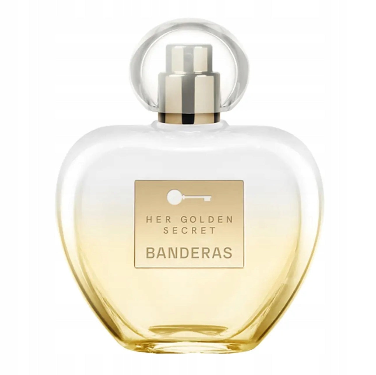 Antonio Banderas Her Golden Secret Eau de Toilette 80 ml – en elegant dameparfyme med en luksuriøs gullfarget flaske og forførende orientalsk duft. Inneholder noter av bergamott, mandarin, vanilje, sedertre og musk. Perfekt gave til kvinner som ønsker en sensuell og langvarig duftopplevelse.