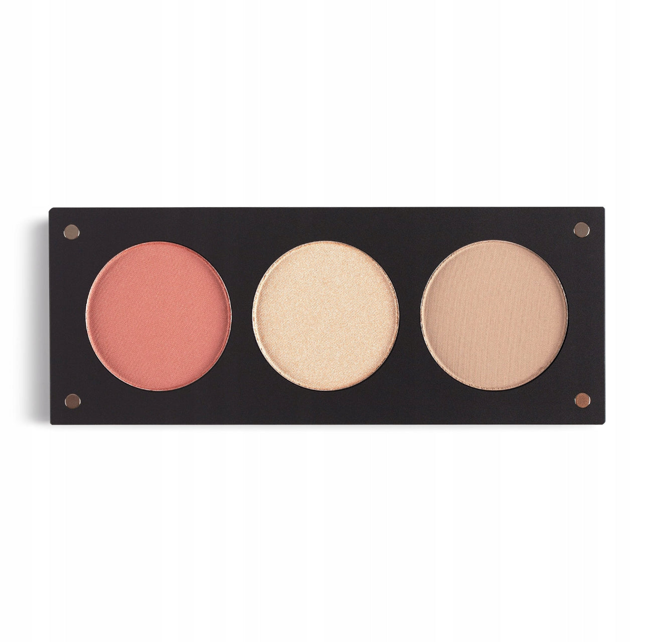 Inglot Hot Stuff Face Palette – 3-i-1 contour palett med bronzer, blush og highlighter. Perfekt for ansiktskonturering. Matt og glødende finish. Farger: varm bronse, ferskenrosa blush, champagne highlighter. Størrelse: kompakt og reisevennlig.