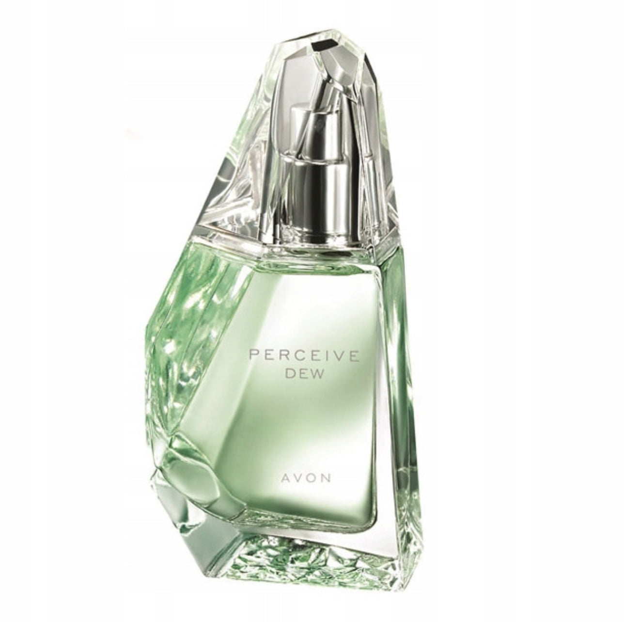 AVON Perceive Dew Eau de Toilette 50ml – frisk og energisk dameparfyme med sitrus, melon og blomster. Lett, sommerlig duft i en elegant glassflaske med grønn nyanse.